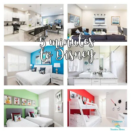 Gorgeous Dream Villa 5 Min To Disney